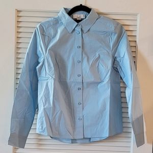 Meraki - (NWOT) Light Blue Men's Long Sleeve Dress Shirt